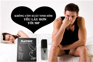 Chống xuất tinh sớm Playboy cao cấp 5ml cao cấp | Shop đồ chơi tình dục nam nữ Hà Nội Hồ Chí Minh