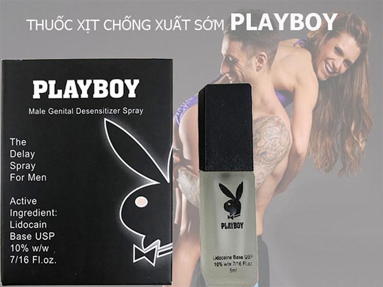 Chống xuất tinh sớm Playboy cao cấp  5ml cao cấp | Shop đồ chơi tình dục nam nữ Hà Nội Hồ Chí Minh